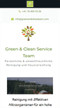Mobile Screenshot of greenandcleanteam.com